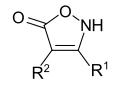 Allgemeine Struktur von 1,2-Oxazol-5(2H)-onen