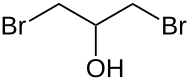 Strukturformel von 1,3-Dibrom-2-propanol