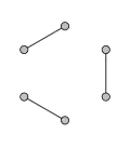 1-regulärer Graph