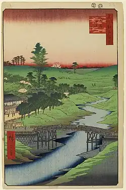 21. Furu-kawa in Hiroo [1856-07]