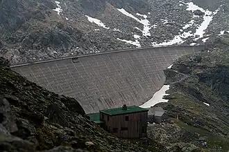 AT: Staumauer Großer Mühldorfer See