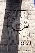 Wappen auf der Grunwaldbrücke