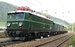 ÖBB 1041, erste neu konstruierte E-Lok nach dem Krieg