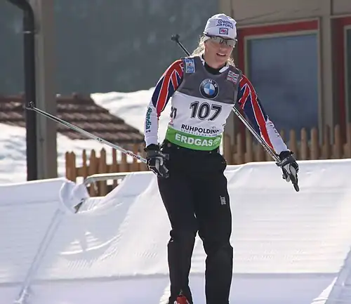 Fay Potton - Weltmeisterschaft 2012 in Ruhpolding