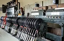 Österreichisches Stellwerk Bauart 5007, Linz Verschiebebahnhof West, 1983