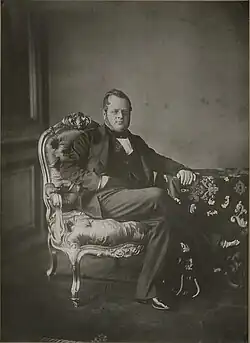 Camillo Benso von Cavour, fotografiert von Léopold-Ernest Mayer und Pierre-Louis Pierson