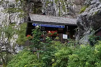 Höllentaleingangshütte von Westen, 2012