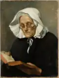 Lesende alte Frau, 1902, Städel-Museum