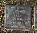 Stolperstein für Hermann Kahn (Bachemer Straße 95)