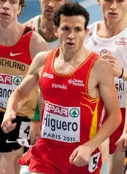 Juan Carlos Higuero Rang sieben in 3:37,33&nbsp;min