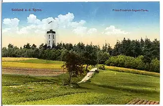 Friedrich-August-Höhe, Ansichtskarte von 1912