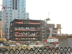 Der Baufortschritt am 27.&nbsp;Oktober 2016