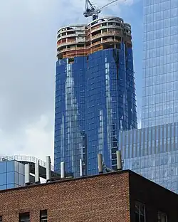 Baufortschritt am 5.&nbsp;Juli 2018