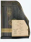 Akkordzither Menzenhauer mit Notenblatt[13]