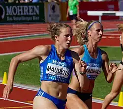 Grit Šadeiko (rechts) – Platz&nbsp;fünfzehn