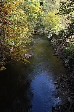 Wurmverlauf am ehemaligen Standort der Grube Ath