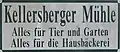 Infotafel der Kellersberger Mühle