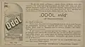 Werbung für „Odol mild mit Rosen-Geschmack“ (1908)