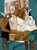 Frühstück von Juan Gris; 1914; Museum of Modern Art (New York City)