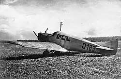 Der Prototyp Herta der Junkers F 13 am 19. August 1919