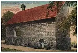 Margarethenklus (Margarethenkapelle, Wittekindskapelle), 1919 (Ansichtskarte)
