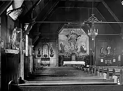 Innenansicht im Jahr 1934