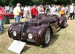 Alfa Romeo 6C 2300B Mille Miglia Spyder, 1938