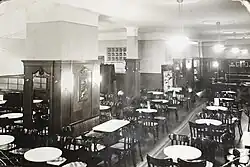 Innenansicht Kaffeehaus Gnant, 1. Obergeschoss