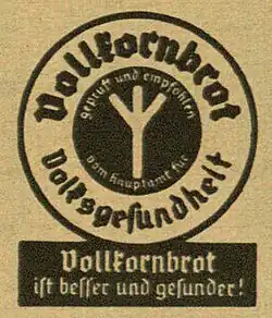 Anzeige des Hauptamts für Volksgesundheit der NSDAP