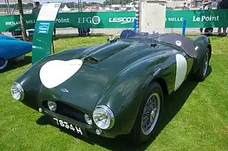 Frazer Nash Sebring, Einsatzwagen von Tony Gaze beim 24-Stunden-Rennen von Le Mans 1956