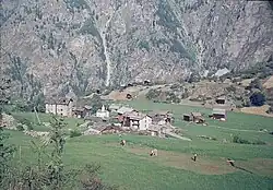 Niedergrächen mit Getreidefeldern