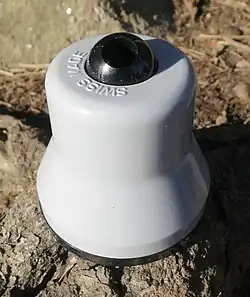 Schweizer Bleistiftspitzer aus den 1970er Jahren