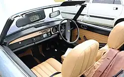 Armaturentafel (hier Cabrio 1972)