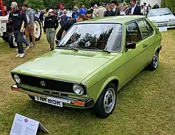 VW Polo L (1974–1979), Rechtslenker