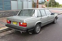 Volvo 760 GLE, Heckansicht (1982–1987)