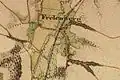 Frelenberg auf der Uraufnahme von 1846