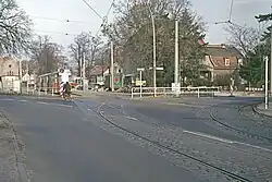 Wendeschleife Gravensteinstraße, 1991