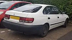 Heckansicht Schrägheck (1992–1995)
