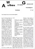 Erste Ausgabe der Mitgliederzeitung aus dem Jahr 1997