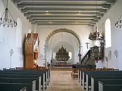 Kirchenschiff Blick nach Osten