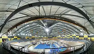 Innenansicht des Velodroms