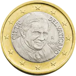 1 Euro Vatikan 3. Serie