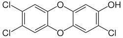 2,3,7-Trichlor-8-hydroxydibenzo-p-dioxin