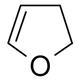 Strukturformel von 2,3-Dihydrofuran
