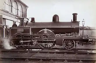 Lokomotive Nr. 1301 Teutonic