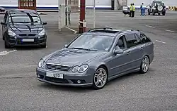 Geänderte Front des C 55 AMG