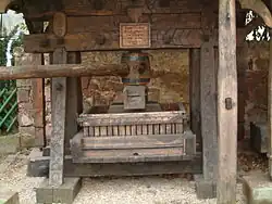 Kelter-Nachbau von Küfermeister Emil Steigner