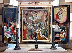 Flügelaltar um 1600 von M. Krodel d. J.