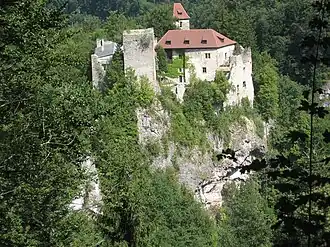 Burg Weißenburg vom Annakreuz