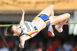 1,93&nbsp;m waren für Hannelore Desmet deutlich zu wenig, um im Finale dabei zu&nbsp;sein